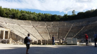 Epidauros, världens största amfiteater
